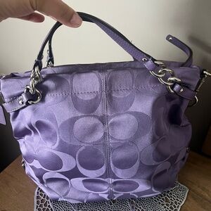 Coach Purple Purse